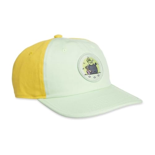 Pokemon Pokémon Center: Lechonk & Smoliv Pokémon Lazy Summer Green & Yellow Hat (One Size-Adult)3