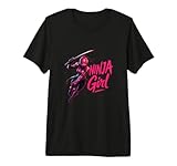 Lindo Disfraz de Ninja Fighter Ninja Girl Camiseta Premium