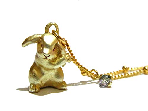 パルナートポック ネックレス ウサギ 兎 Palnart Poc 『 ロップイヤー 』 アクセサリー 兎 ラビット 動物 かわいい 誕生日 プレゼント グッズ モチーフ レディース 人気