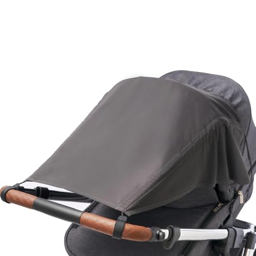 Sonnensegel Kinderwagen mit Seitenschutz – UV Schutz 50+ - Sonnenschutz...
