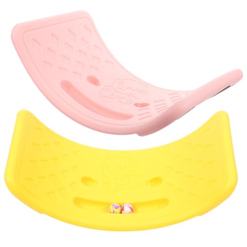 HANABASS Improves Balance Skills Kids Balancing Plate Wobble Board Multi-function Play Durable Material