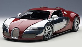 AUTOART Bugatti Veyron ミニカー 1/18 1/18 Autoart Bugatti Veyron Production Car #001 - YouTube