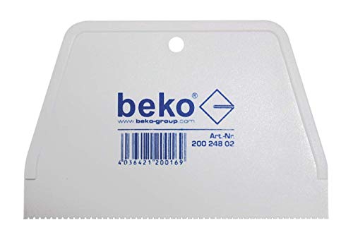 Preisvergleich Produktbild BEKO 20024802 Leimspachtel, gezahnt