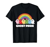 Photo Gallery divertente lgbt gay pride halloween rainbow flag cute ghosts maglietta Photo Gallery divertente lgbt gay pride halloween rainbow flag cute ghosts maglietta