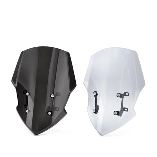 Pare-brise de moto MT07 support rigide et finition profilée