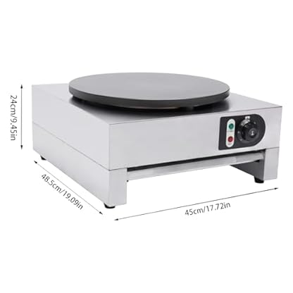 3000 W Crepesgerät, Crepes Maker Elektrisch,Crepesplatte, Crêpeseisen, Crepespfanne Pancake Maker 50-300 ℃,Für Cafés, Restaurants und Imbisswagen,40cm – Bild 4