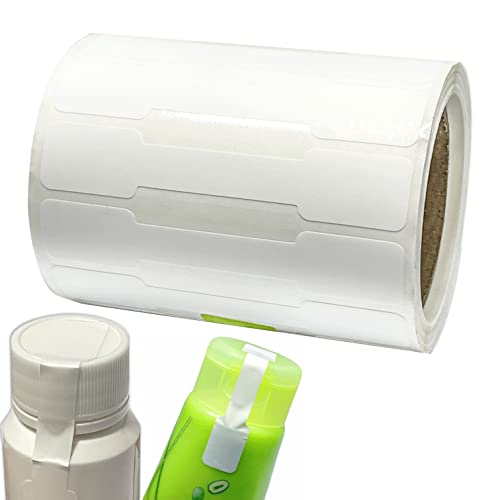 Étiquettes vierges inviolables en rouleau de 500 pièces 71x12.7mm en PVC
