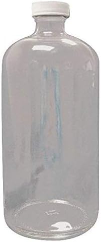 Bottle 4000mL Glass Narrow PK4