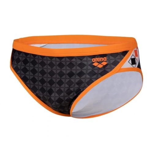 Arena Sunga masculina padrão de 50º aniversário, Multi-nespola preta, 38