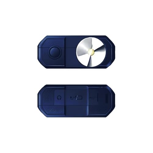 Image of IKALL K41 Keypad Mobile in Dark Blue - 2.4 inch Screen, 4000mAh Battery, 4 SIM Capability, Power Bank Feature