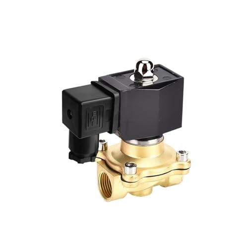 Électrovanne normalement ouverte 1/2 pouce laiton bobine IP65 220V - 2