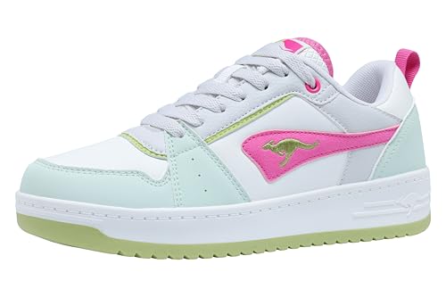 KangaROOS Damen K-Top Juna Sneaker, Nimbus Cloud/Daisy pink, 39 EU KangaROOS Damen K-Top Juna Sneaker, Nimbus Cloud/Daisy pink, 39 EU