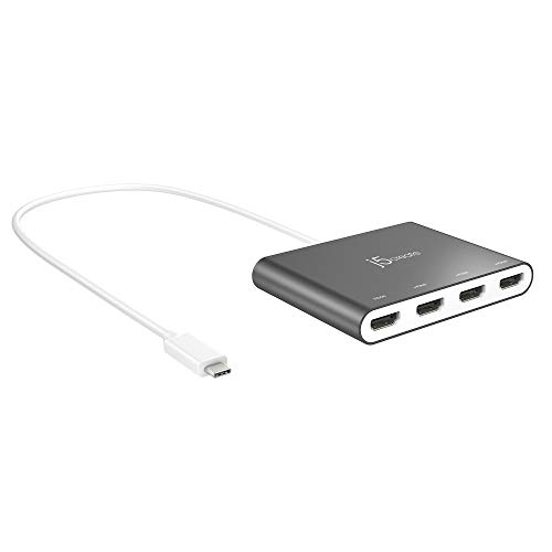 Amazon.co.jp: j5create USB-C 4ポート HDMI ディスプレイアダプター 4