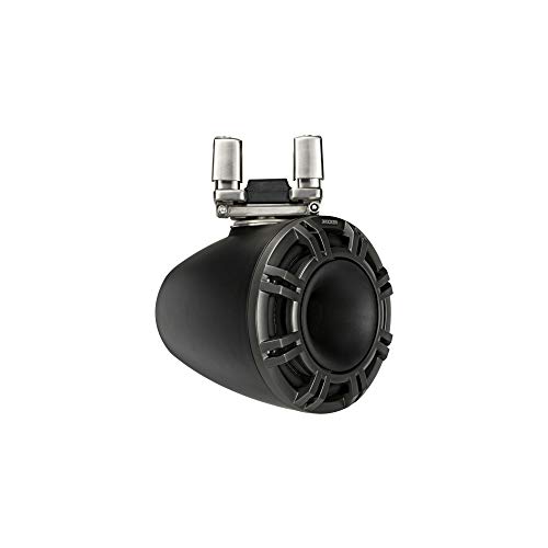 Image of KICKER KMTC9, 9 inch Horn-Loaded Tower System (Pair), 4 Ohm, Charcoal (44KMTC94)