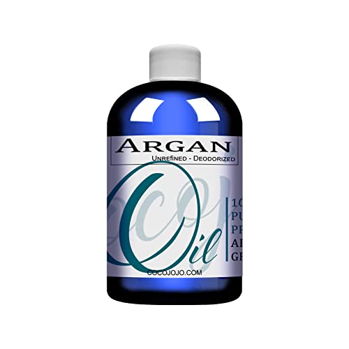 Argan Oil Deodorized (Unscented) 8 Oz – 100% Pure & Natural Moroccan Argan Oil Filtered To Reduce Smell– Deep Penetrating Moisturizer And Stimulate Growth - Marrakesh Oil (8 Ounce Bottle) #TOP1