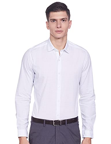 Image of Colorplus Men's Print Regular Fit Shirt