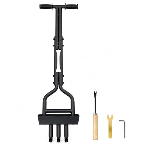 Manual Core Aerator herramienta para airear césped miniatura 1