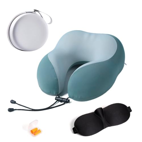 Lista de Almohada de Viaje Walmart para comprar online. 47 HEKAMU Almohada de Viaje,Almohada de Cuello de Espuma Viscoelástica,Funda de Almohada Extraíble yTranspirable con Máscara de Ojos y Tapones, Paquete Almacenamiento,Funda Cómoda...