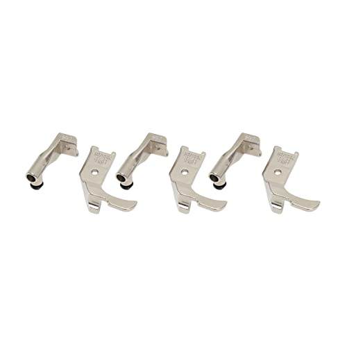 3 sets de prensatelas para máquina de coser de acero