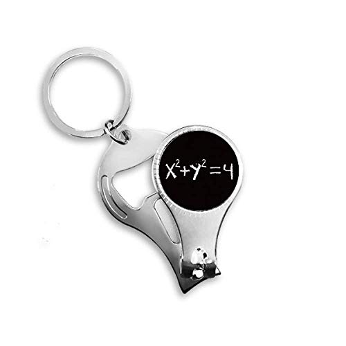 Porte-clés décapsuleur équation de cercle Math Knowledge cadeau original prof de maths - 2