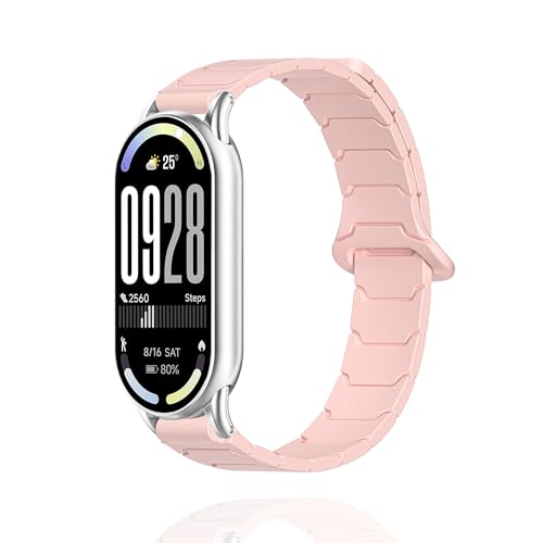 [AnnTec] For Xiaomi Smart Band 10 / 9 / 8 �����x���g �o���h �R���p�`�u�� �V���I�~ �X�}�[�g�o���h 10 / 9 / 8 �ւ��x���g �V���R���� �}�O�l�b�g �N���X�v �ʋC�� �_�炩�� ���߉\ ��t�ȒP �j����