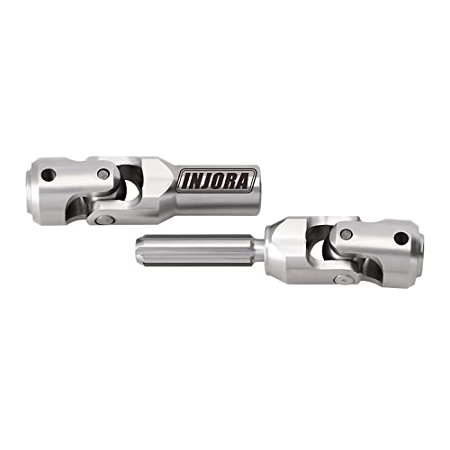 Image of INJORA Drive Shaft Stainless Steel Heavy Duty for Axial SCX10 90046 AXI03007 TRX4 Redcat Gen8 1 /10 RC Car Crawler Upgrade