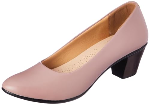 Image of ELLE Women Slip-On Pumps with Block Heel