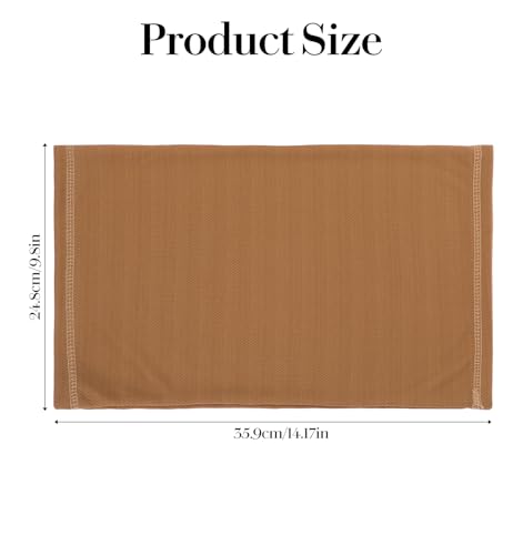 2Pcs Coyote Brown Face Gaiters for Men Women, Coyote Brown Cooling Face Mask, Breathable Summer Bandana, Half Face Cover for Sports & Travel3