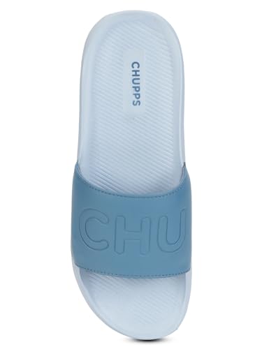 Image of CHUPPS Pure Black Drift Orthopedic Slippers | Soft Footpharma Footbed | Breathable Ventilation Holes | Lightweight Flip Flops | Anti-Skid Chappals for Everyday For Mens