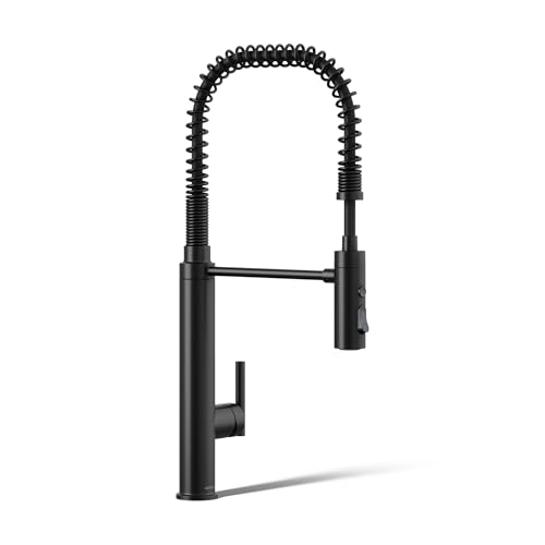 KOHLER 24982-BL Purist Commercial Style Pre-Rinse Kitchen Fa...