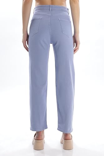 Image of RAGZO Relaxed Fit Jeans for Women || Women High Waist Jeans Pants || Flare Denim Jeans || Loose Fit Jeans for Women