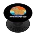 Retro Rodent Funny Capybara Dont Be Worry Be Capy PopSockets Adhesive PopGrip