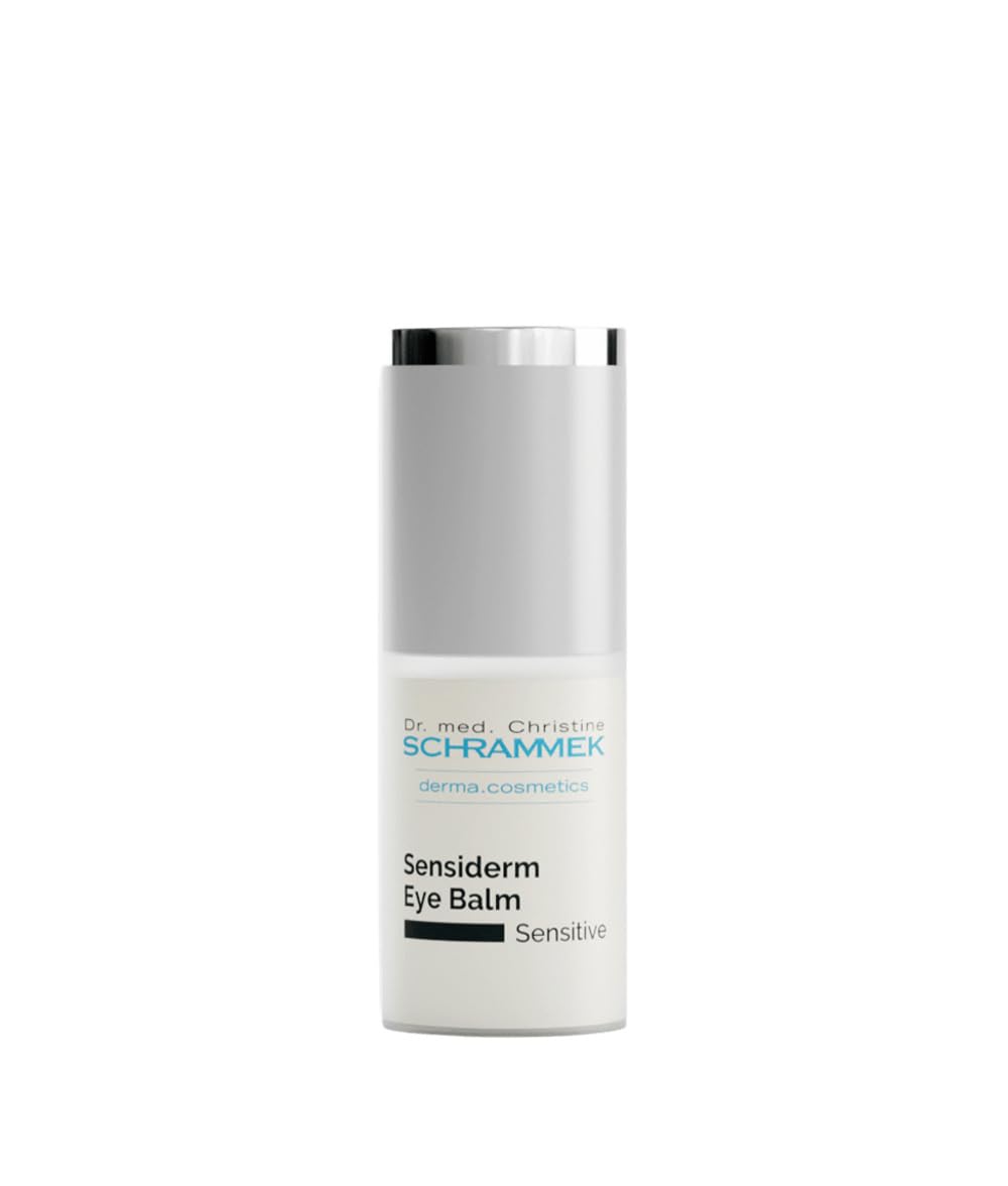 Schrammek Sensiderm Eye Balm – Intensive Care for Dark Circles, Puffiness, and Crow’s Feet – Gentle Formula with Eyebright and Centella Asiatica – Smooths and Hydrates – Dr