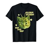 Funny Glerp Glorp Funny Alien Cat Meme, Vintage