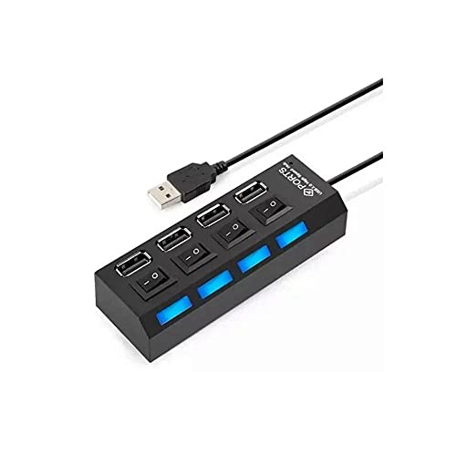 Hub Lehmox Ley-21 4 Portas Usb 2.0 480mbps Preto