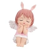 Lovely Angel Cake Topper Vinyl Birthday Party Decor for Bakers