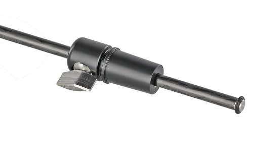 Nürnberger Cellostachel - Stachel für Cello - Konus 24/26,5 mm - Hochfester Carbonrohrstab Ø 10 mm - Herausnehmbar - Kunststoffbirne - Made in Germany