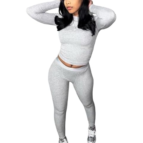 YETOWA Ribbed Tracksuit Set Cover