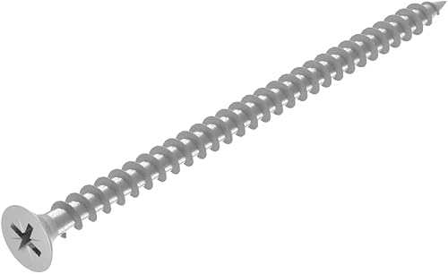 Lot de 100 vis à bois en acier inoxydable V2A VA A2 File SECCARO