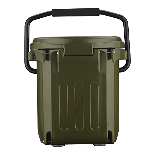 Forout 3.5 Gal Water Cooler Drink Cooler, Ice Chest Contains A Plastic Faucet And A Atainless Steel Faucet Green #TOP3