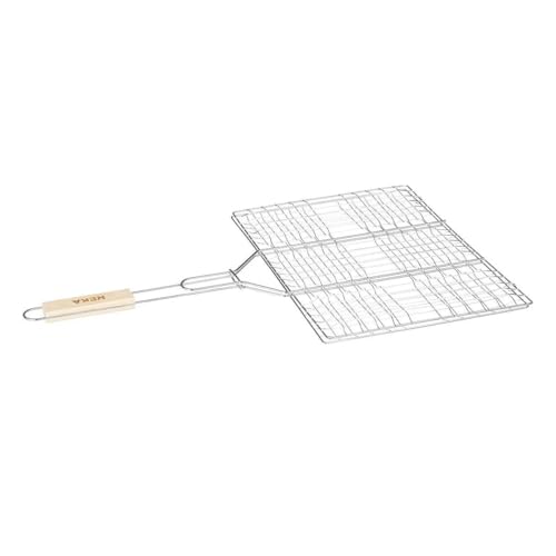 Paris Prix Neka - Double Grille Barbecue Summer 30x40cm Chrome