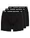 Produktbild Tommy Hilfiger Herren 3er Pack Unterhosen Boxer Briefs Unterwäsche, Schwarz (Black/Black/Black), XL