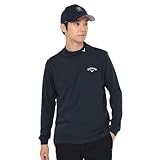 [キャロウェイ] 長袖シャツ モックネック 裏起毛スムース 吸湿発熱 保温性 暖かい シンプル ゴルフ C25233111 メンズ