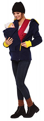 HAPPY MAMA. Donna Felpa del Portare Neonato