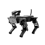 Robotico Perro Robot biónico cuadrúpedo, Robot de programación de Perro mecánico Corgi, versión de programación gráfica AI Robot Programable (Color : Base Version)