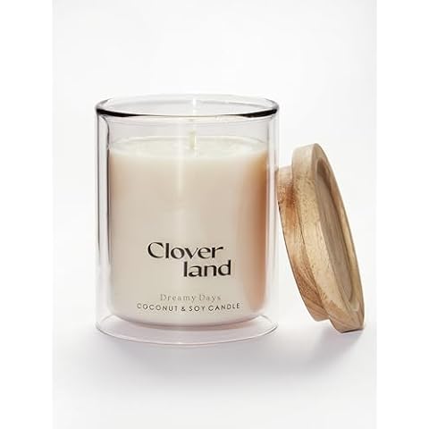 Cloverland Dreamy Days Coconut-Soy Candle Cover