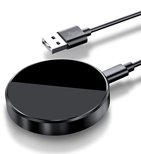 Hoidokly Chargeur Induction Magnétique, 15W Chargeur sans Fil Rapide Adsorbable à Aimant Support Cover