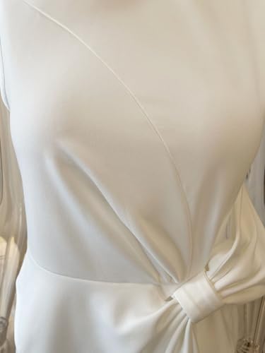 Fashion Business Solid Color Bow Vest Dress Plus 5