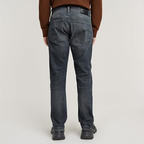 G-STAR Herren 3301 Slim Jeans, Blau (Antic Sand Blast 51001-D775-G803), 29W / 34L – Ansicht 2