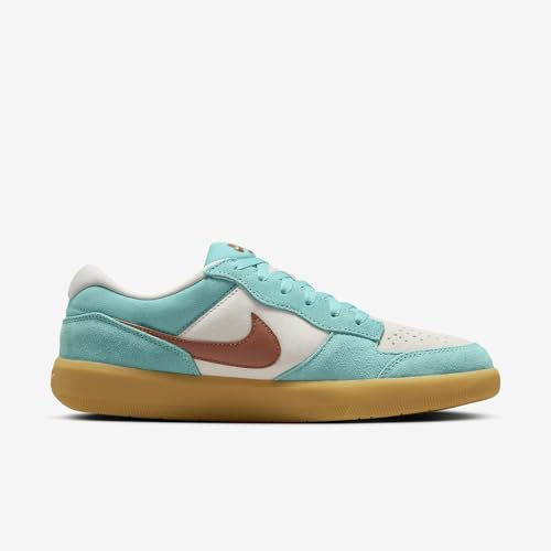 Nike SB Force 58 Skate Shoes (DV5477-302, Green Frost/Phantom/Gum Light Brown/) Size 9.53